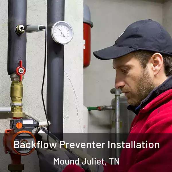  Backflow Preventer Installation Mound Juliet, TN