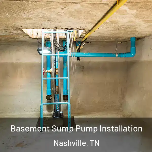  Basement Sump Pump Installation Nashville, TN
