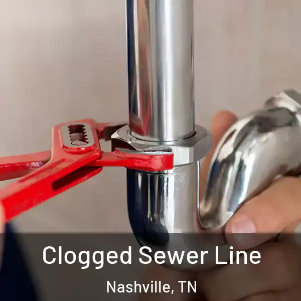  Clogged Sewer Line Nashville, TN