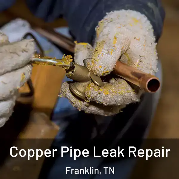  Copper Pipe Leak Repair Franklin, TN