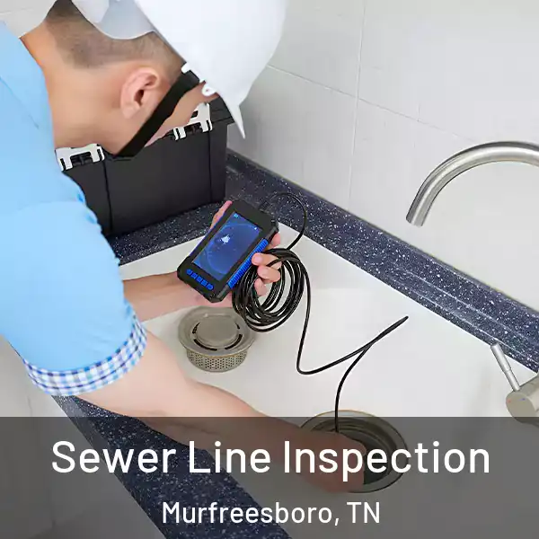  Sewer Line Inspection Murfreesboro, TN