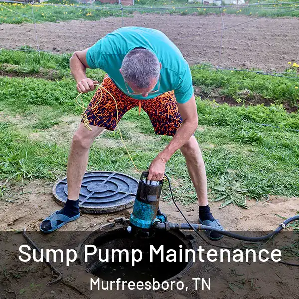  Sump Pump Maintenance Murfreesboro, TN